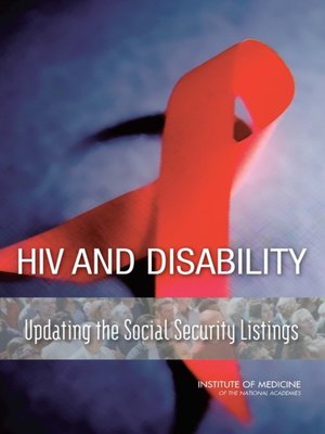 cover image of HIV and Disability